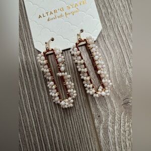 Altar’d State beaded drop earrings